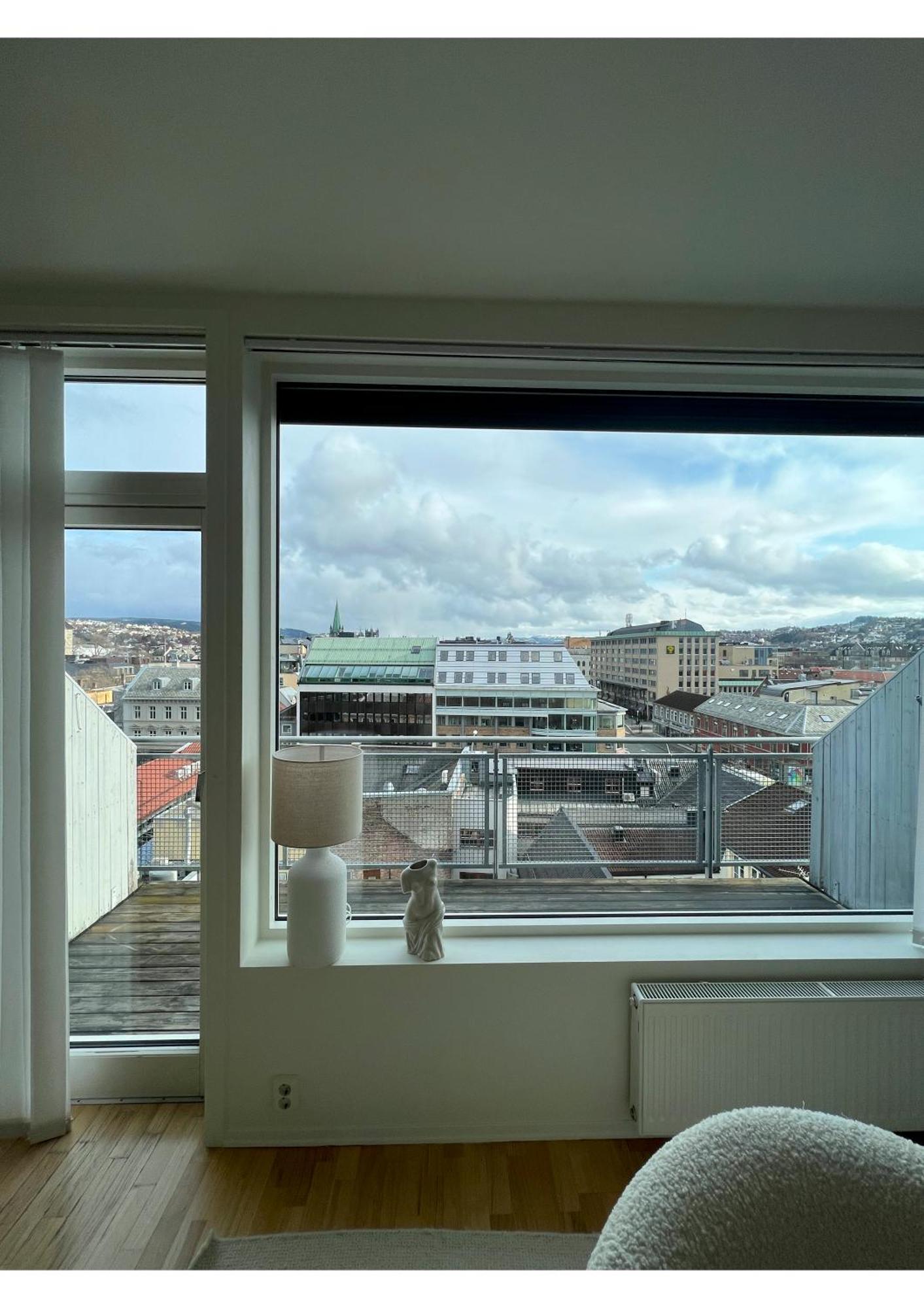 Penthouse In Trondheim City Centre Daire Dış mekan fotoğraf