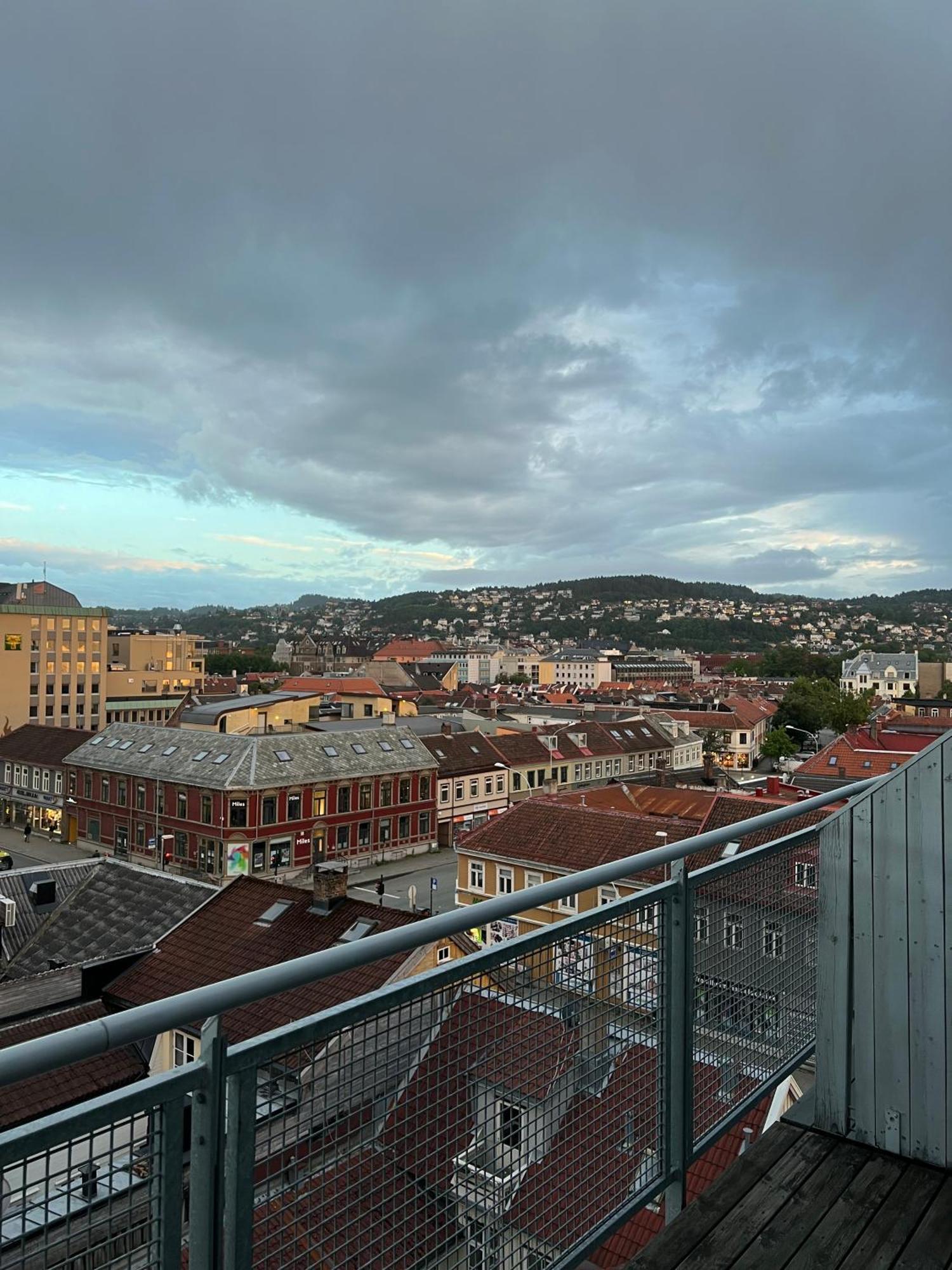 Penthouse In Trondheim City Centre Daire Dış mekan fotoğraf